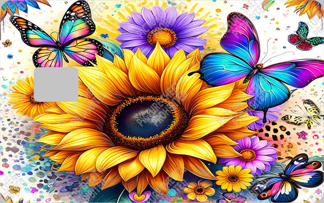 Bank  Card Sticker-BC-444